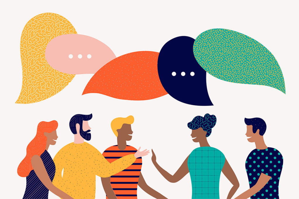 Talking the Talk.  The value of conversation